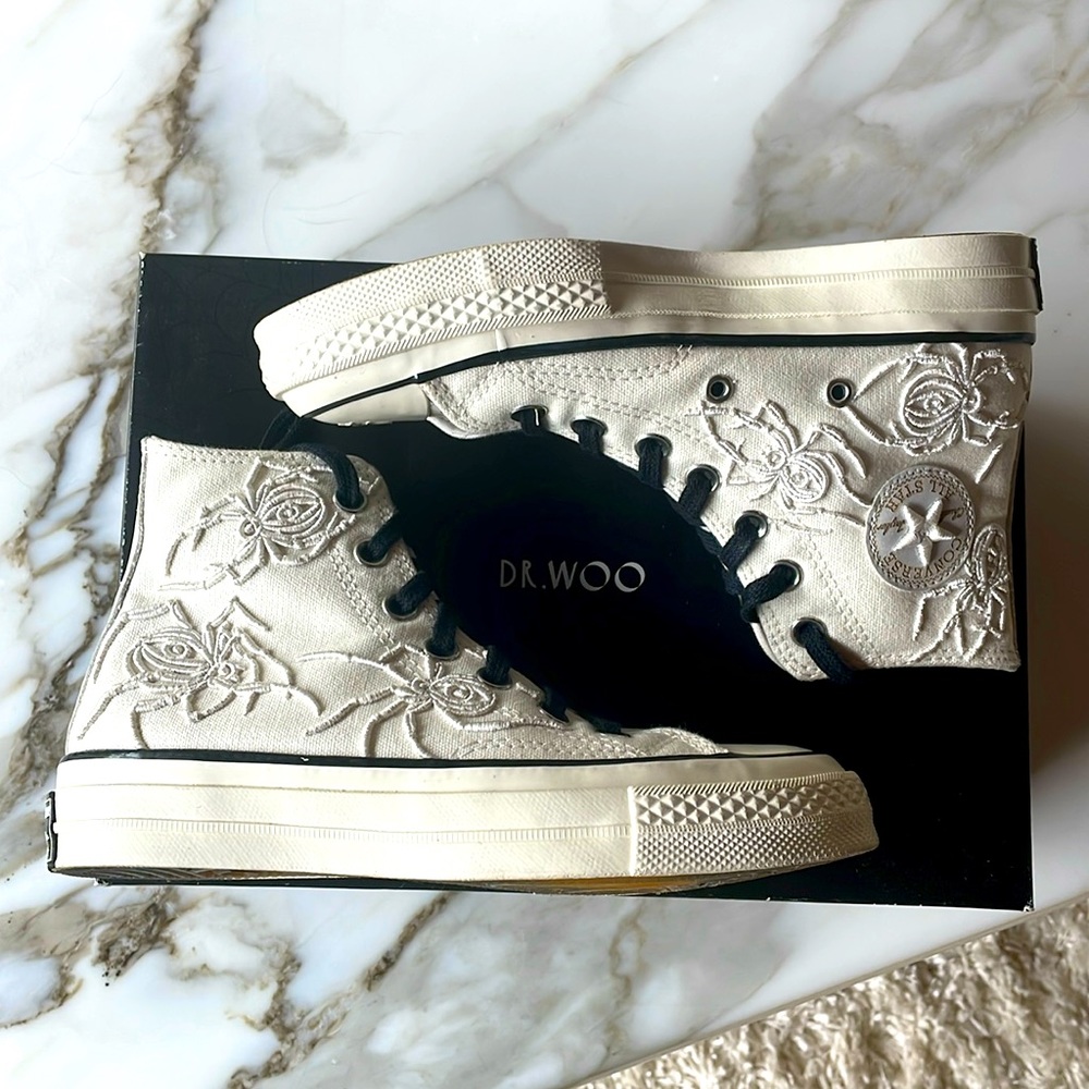 DR.WOO X CONVERSE SPECIAL EDITION 🕷️SPIDER SNEAKERS🕷️ - Picture 3 of 13